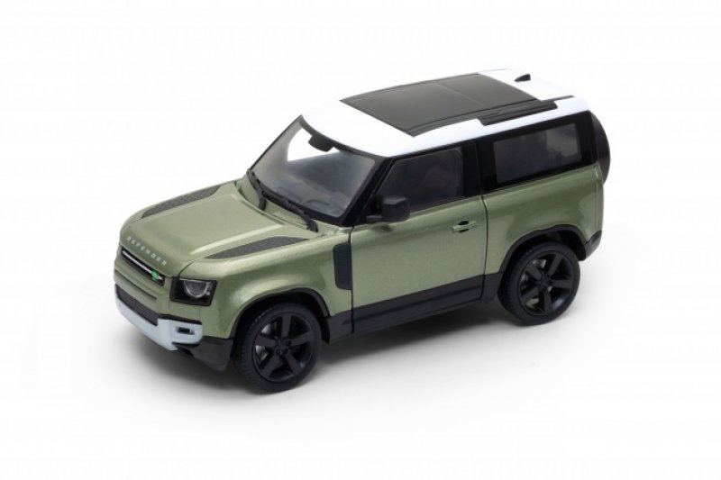 Welly 1:24 Land Rover Defender (green) | pkmodelar.cz