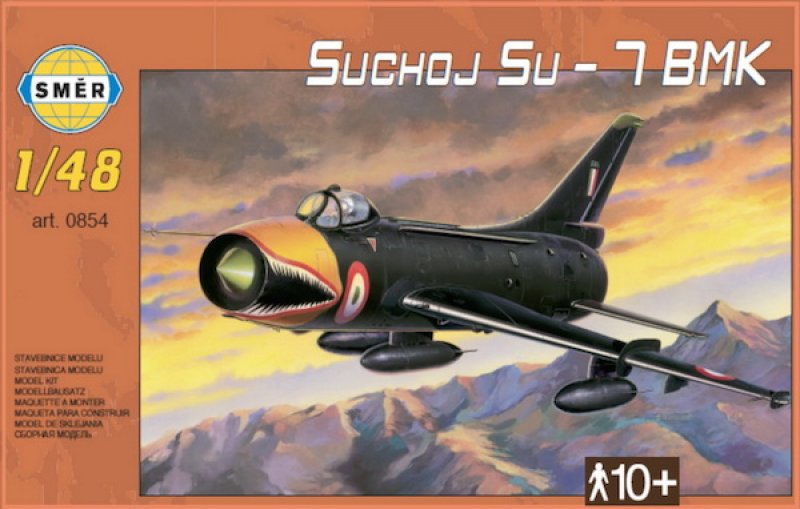 Plastikový model letadla Směr 0854 Suchoj Su-7 BMK 1:48 | pkmodelar.cz