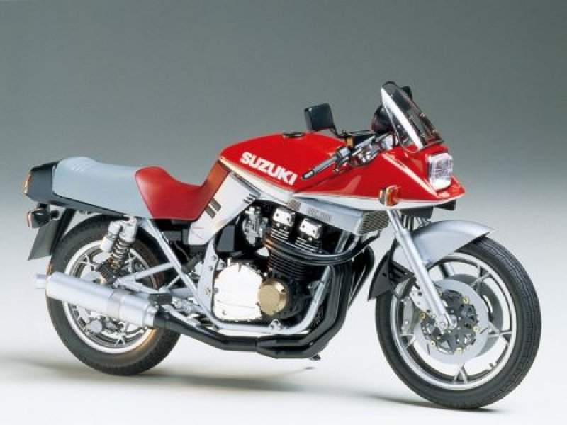 Plastikový model motorky Tamiya 14065 Suzuki GSX1100S Katana Custom Tuned | pkmodelar.cz