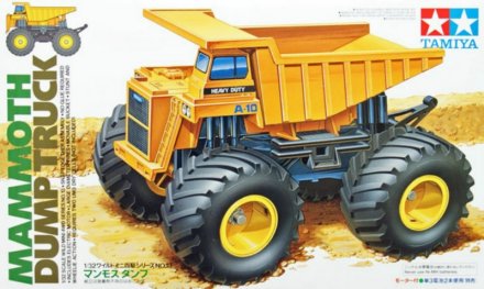 Plastikový model auta Tamiya 17013 Easy kit Mammoth Dump Truck 1:32