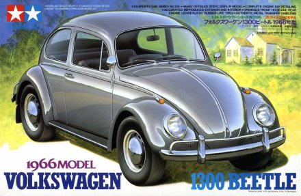Plastikový model auta Tamiya 24136 VW Beetle 1300 1:24