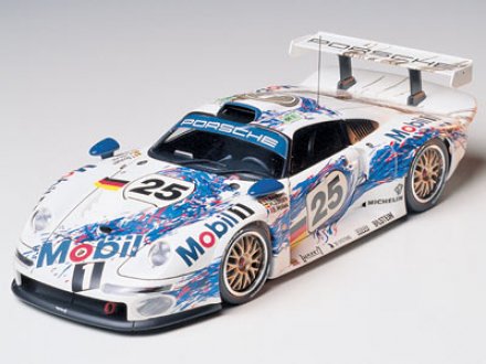 Plastikový model auta Tamiya 24186 Porsche 911 GT1 1:24
