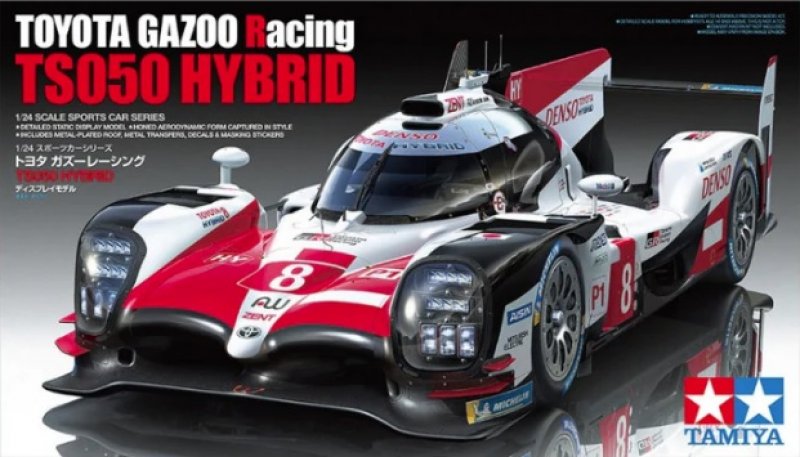 Plastikový model auta Tamiya 24349 Toyota GAZOO Racing TS050 Hybrid 1:24 | pkmodelar.cz