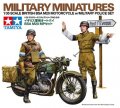 Plastikový model vojenské techniky Tamiya 35316 British BSA M20 Motorcycle with Military Police Set 1:35 | pkmodelar.cz