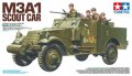 Plastikový model vojenské techniky Tamiya 35363 M3A1 Scout Car 1:35 | pkmodelar.cz