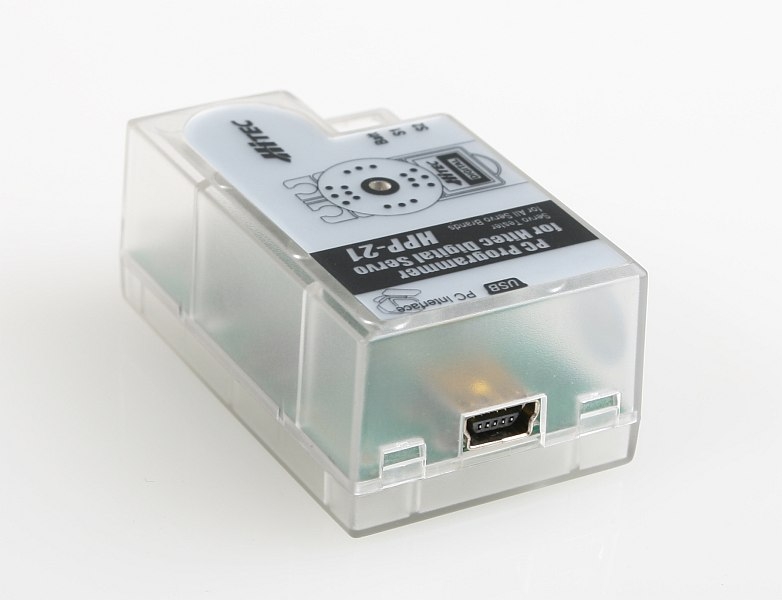 HPP-21 Tester a programátor digitálních serv s PC rozhraním (mini-USB) | pkmodelar.cz