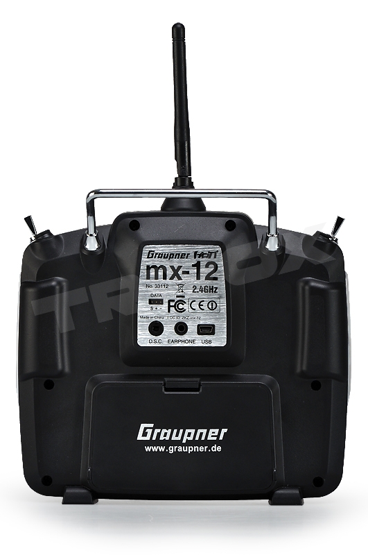 MX-12 2,4GHz HOTT RC souprava Graupner | pkmodelar.cz