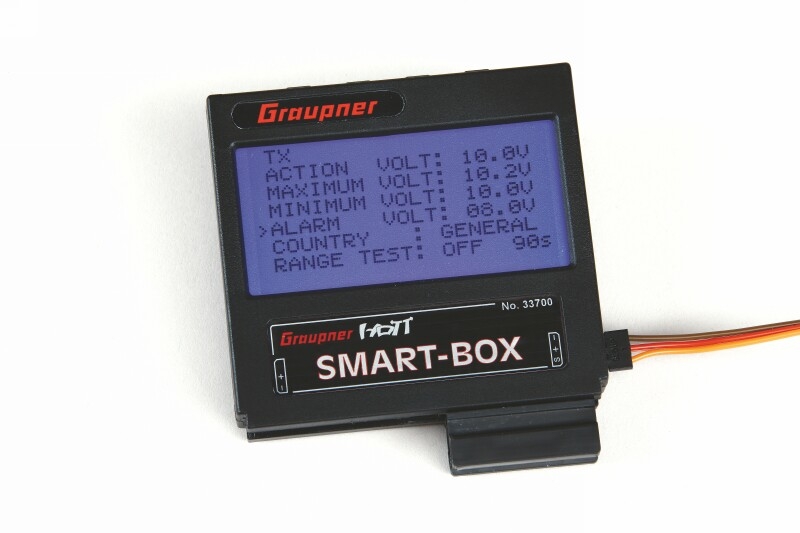 Hott Smart box - LCD telemetrie Hott systému | pkmodelar.cz