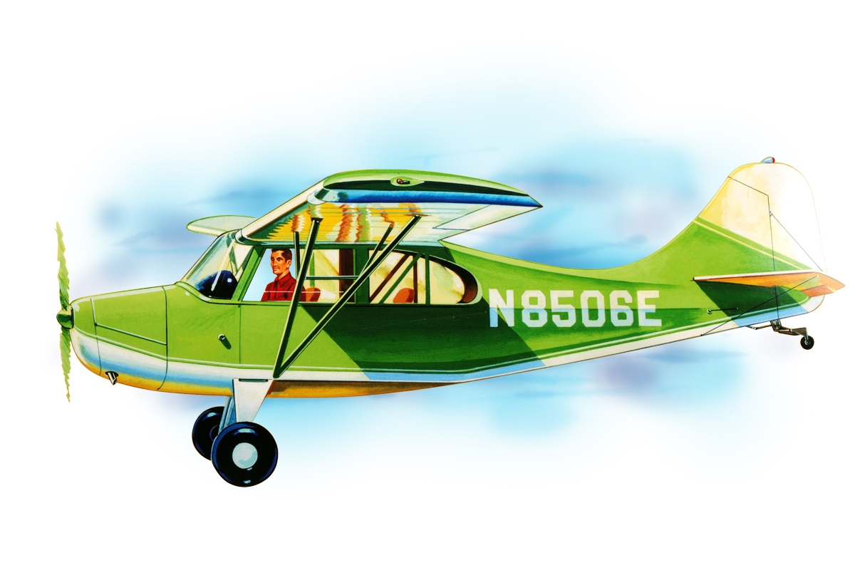 Aeronca Champion 610mm laser.vyřezávaná | pkmodelar.cz