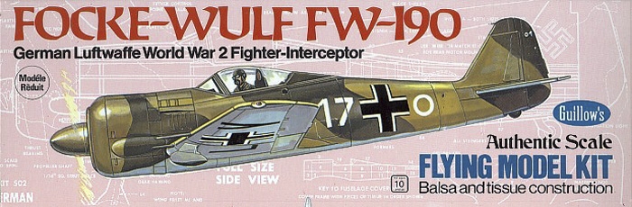 Focke-Wulf FW-190 (419mm) | pkmodelar.cz