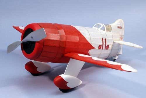 Gee Bee R-1 Racer 610mm laser. vyřezávaný | pkmodelar.cz