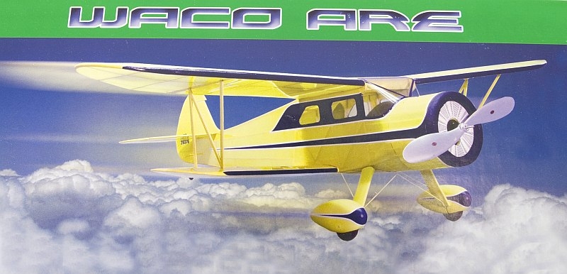 Waco ARE 889mm laser. vyřezávaný | pkmodelar.cz