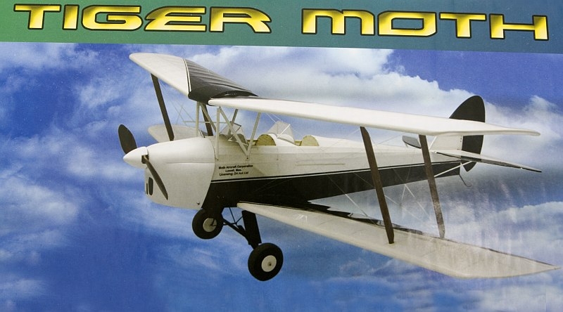 Tiger Moth 889mm laser. vyřezávaný