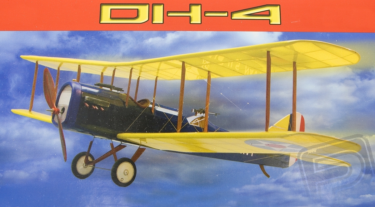 deHavilland DH-4 889mm laser. vyřezávaný | pkmodelar.cz