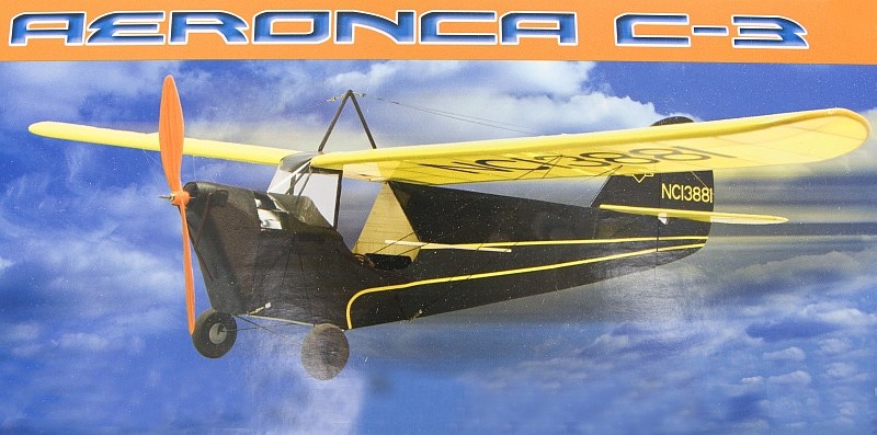 Aeronca C-3 Collegian 889mm laser. vyřezávaná | pkmodelar.cz