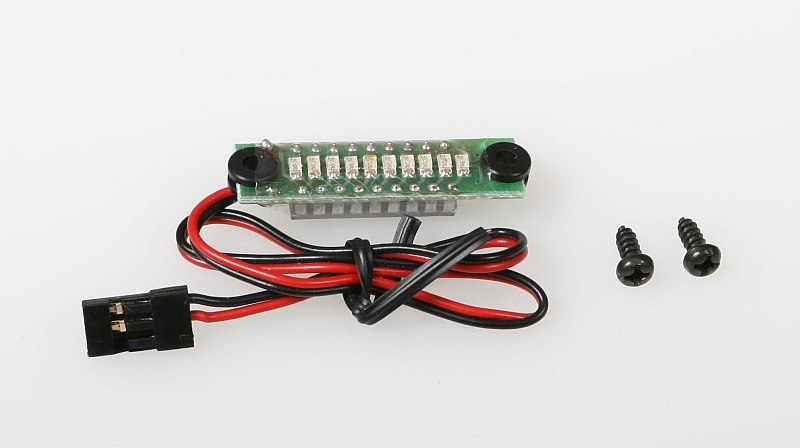 JR065/5 indikát.10LED Rx 5 článek (F815-7) | pkmodelar.cz