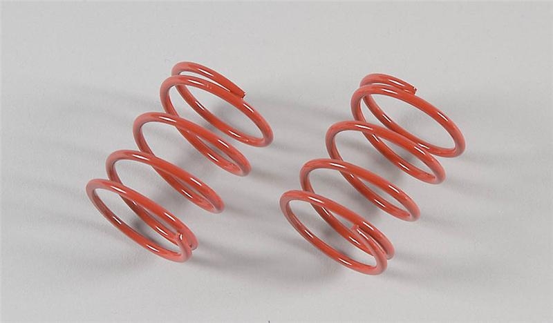 Pružiny pro tlumiče, červené, 2,5x40mm, 2 ks.