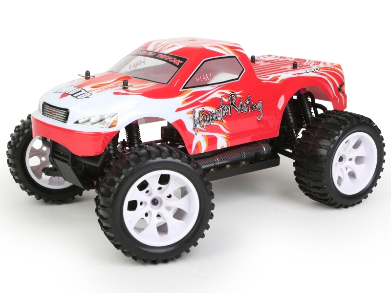 RC model auta HiMOTO Monster Truck EMXT-1 1:10 elektro RTR set 2,4GHz