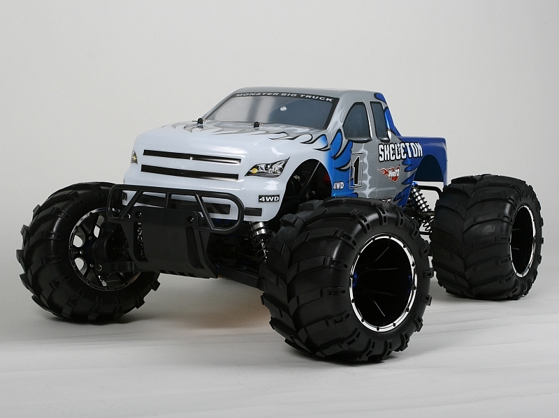 HIMOTO 1:5 MEGAP Monster truck 2,4GHz 32ccm Modrý | pkmodelar.cz