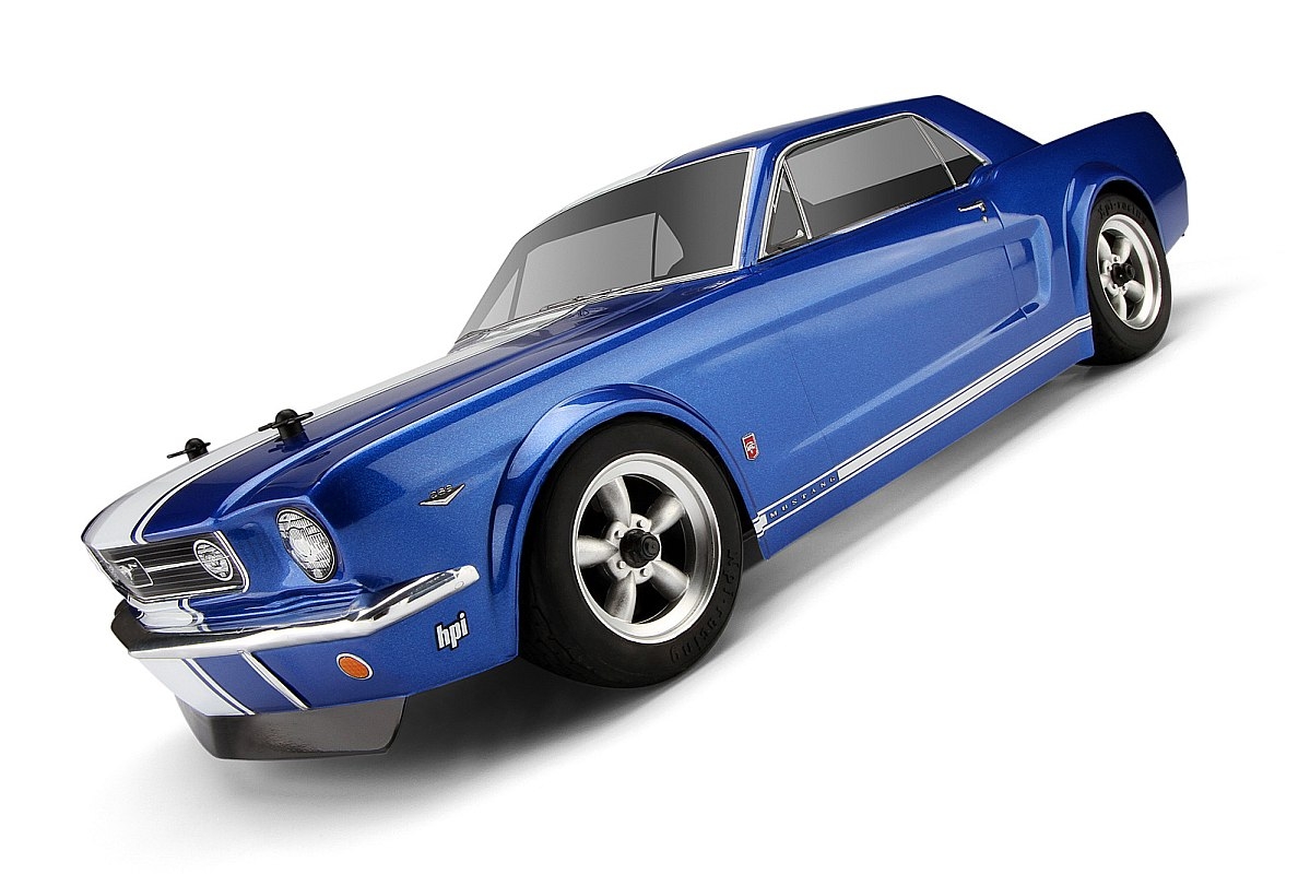 Karoserie čirá Ford Mustang 1966 GT Coupe (200 mm) | pkmodelar.cz