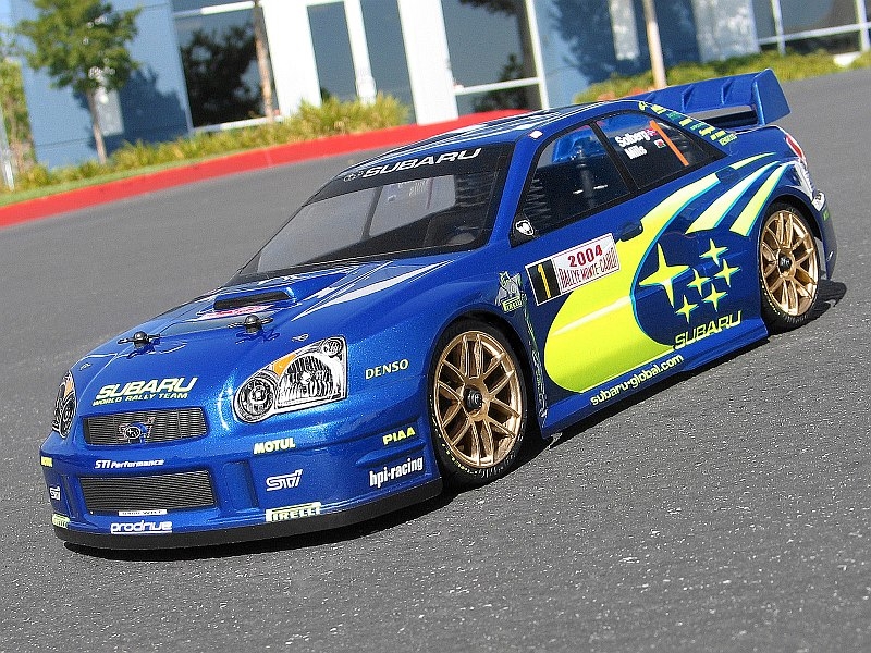 Karoserie čirá Subaru Impreza WRC 2004 Monte Carlo (190 mm/rozvor 255 mm) | pkmodelar.cz