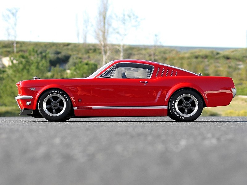 Karoserie čirá 1966 Ford Mustang GT (200 mm) | pkmodelar.cz