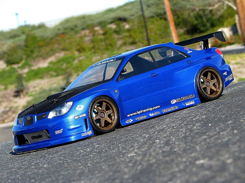Karoserie čirá Prova HPI Impreza (200mm) | pkmodelar.cz