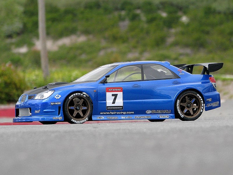 Karoserie čirá Prova HPI Impreza (200mm) | pkmodelar.cz