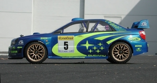 Karoserie čirá Subaru Impreza WRC 2001 (200 mm) | pkmodelar.cz