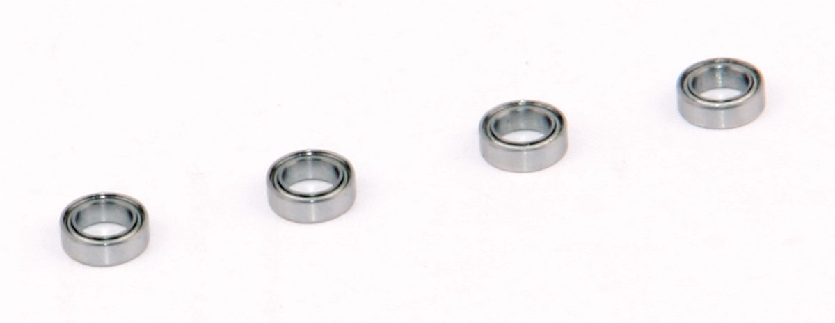 Kuličkové ložisko 8x5x2,5mm, 4ks. - S10 Twister - 1/10 2WD Buggy | pkmodelar.cz