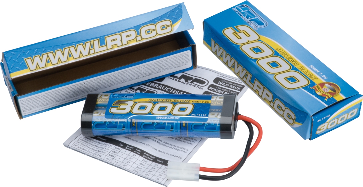 Power Pack 3000 - 7.2V - 6 článkový NiMH Stickpack - US | pkmodelar.cz