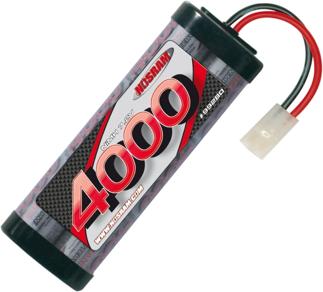 Power pack 4000mAh 7.2V NiMH StickPack | pkmodelar.cz