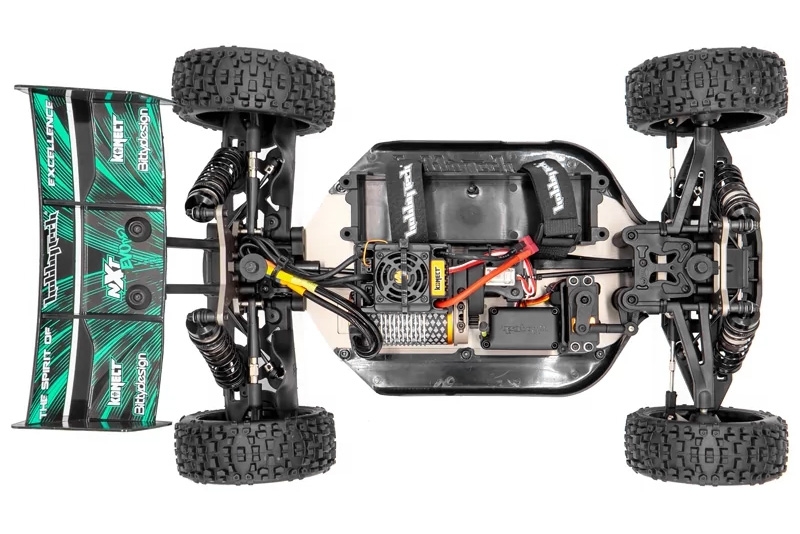 RTR Buggy SPIRIT NXT EVO2 BRUSHLESS RTR 4wd - žlutá | pkmodelar.cz