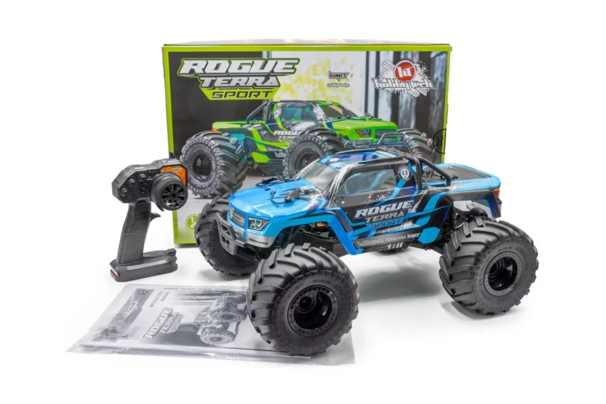 ROGUE TERRA SPORT RTR Brushless Monster Truck 4WD, modrá | pkmodelar.cz