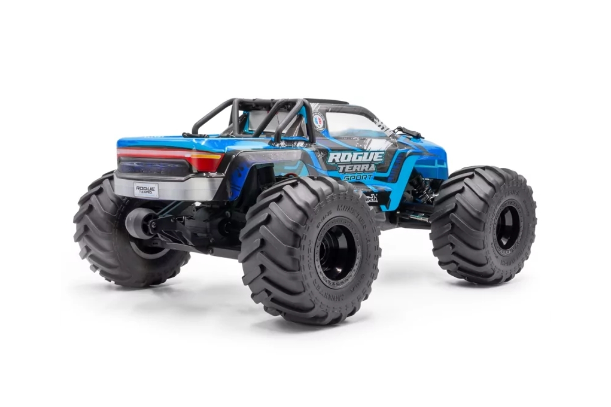 ROGUE TERRA SPORT RTR Brushless Monster Truck 4WD, modrá | pkmodelar.cz