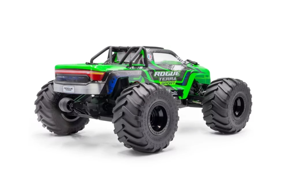 ROGUE TERRA SPORT RTR Brushless Monster Truck 4WD, zelená | pkmodelar.cz