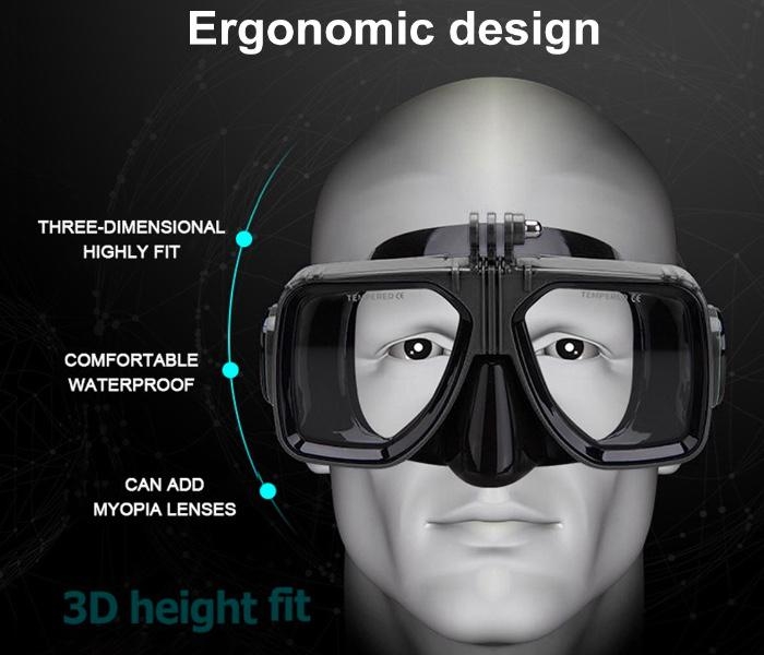 Brýle na potápění (Goggles) s montážním držákem | pkmodelar.cz