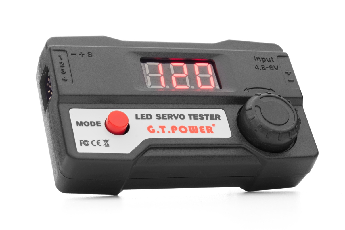 LED servotester | pkmodelar.cz