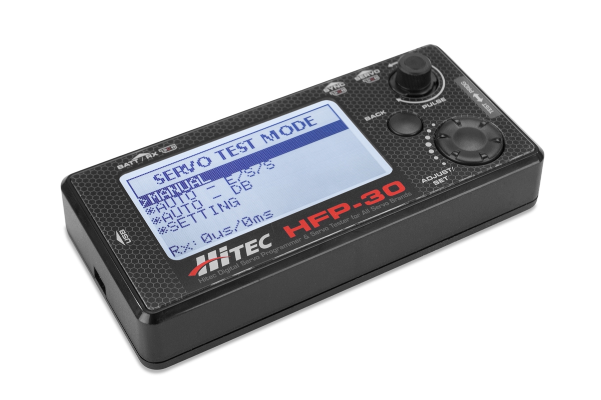 HFP-30 programátor digi serv Hitec | pkmodelar.cz