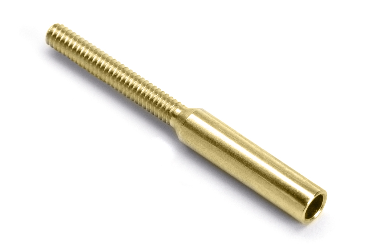 2011 Spojka M2, pr.2mm (vnější O 3, l=22 mm) 10 ks | pkmodelar.cz