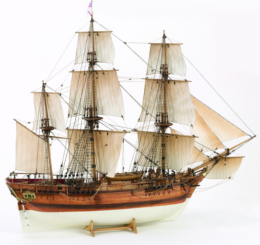 HMS Bounty 1:50 | pkmodelar.cz