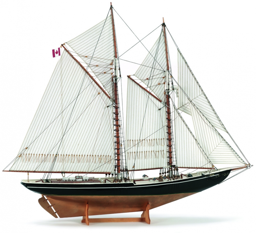 Bluenose II závodní škuner 1:100 | pkmodelar.cz