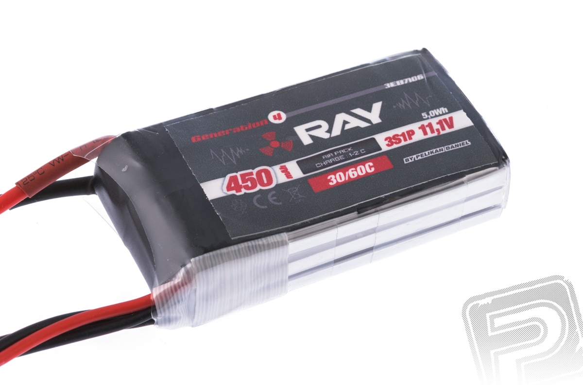 G4 RAY Li-Po 450mAh/11,1 30/60C Air pack