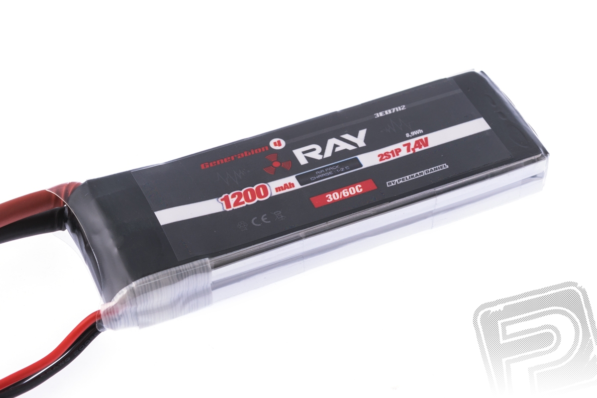 G4 RAY Li-Po 1200mAh/7,4 30/60C Air pack