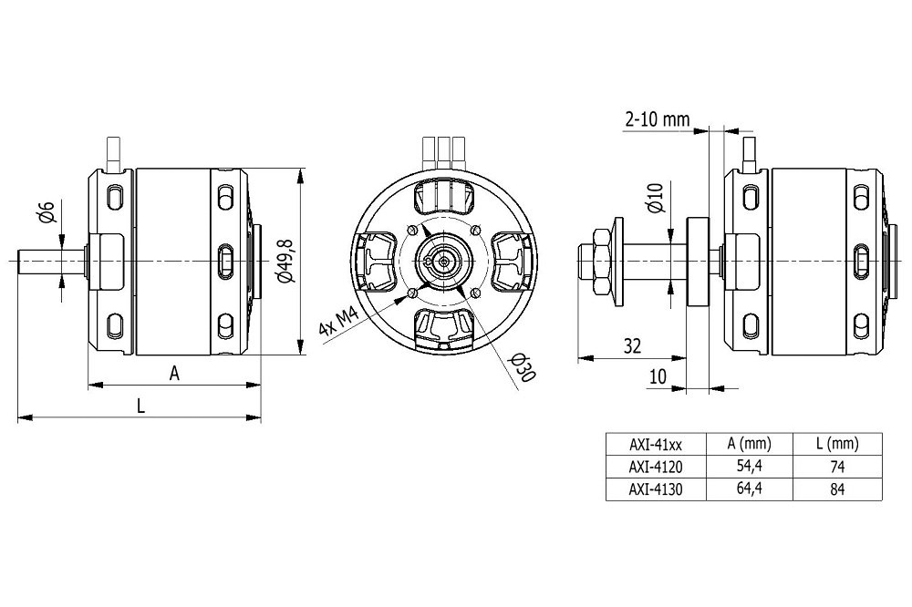 AXI 4120/18 V3 střídavý motor | pkmodelar.cz