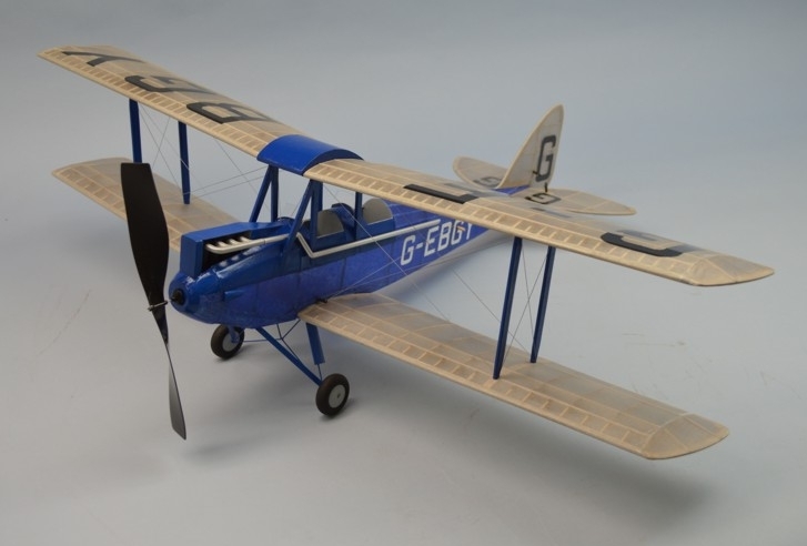 DeHavilland DH-60 Gipsy Moth 762mm laser. vyřezávaný | pkmodelar.cz