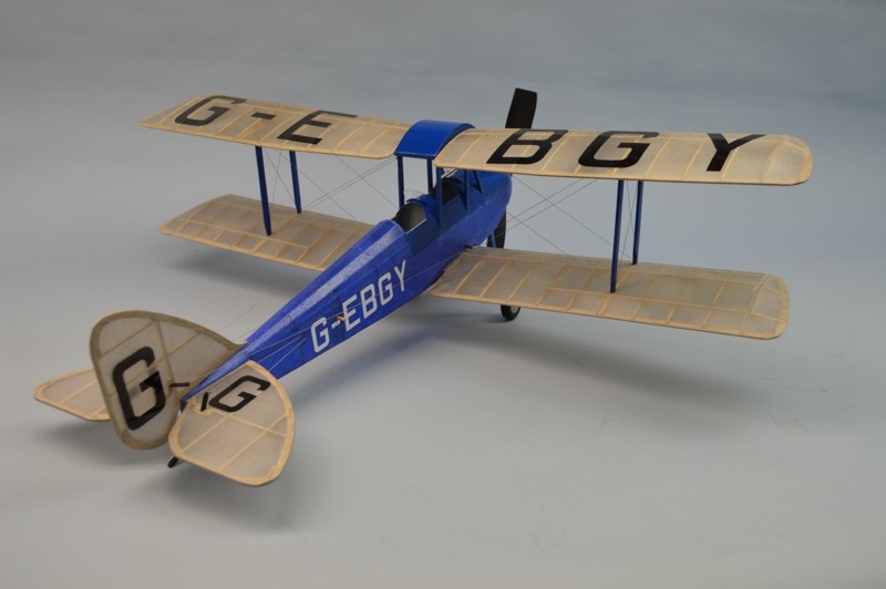 DeHavilland DH-60 Gipsy Moth 762mm laser. vyřezávaný | pkmodelar.cz