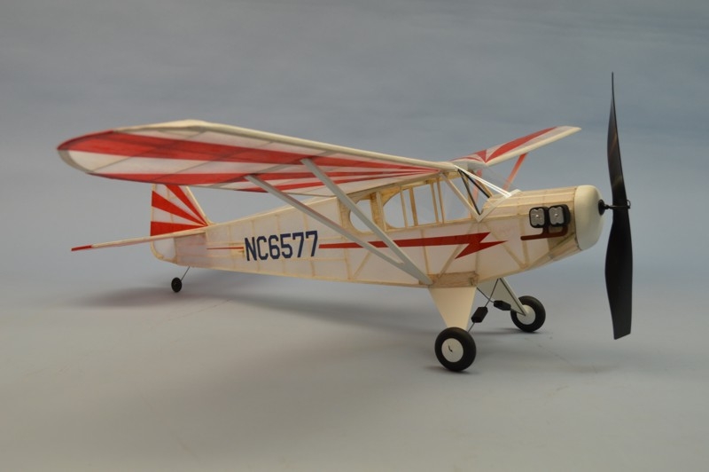 Piper "Clip Wing" Cub 762mm laser. vyřezávaný | pkmodelar.cz