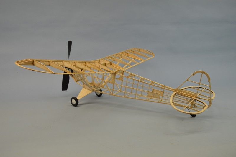 Piper "Clip Wing" Cub 762mm laser. vyřezávaný | pkmodelar.cz