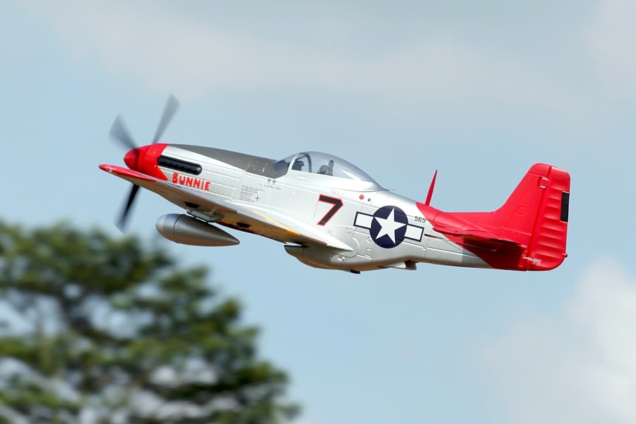 Giant P-51D Mustang EPP 1700mm | pkmodelar.cz